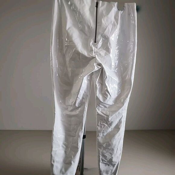 $285 Alice + Olivia Women's Off What Vegan Leather Pants Size 12 NWT A109 - Picture 4 of 8